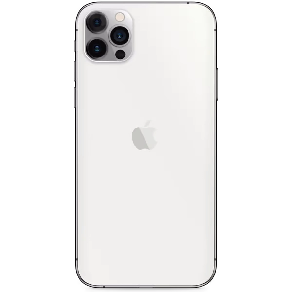 iPhone 12 pro max silver back side